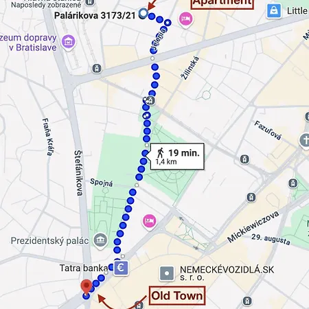 Quiet And Cozy In Old Town - Free Parking Apartment Bratislava
